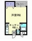 RO田園Aの間取図