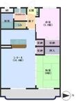 サンリア　Aの間取図