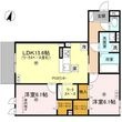写真：La　Maison　高羽町1階の間取図