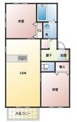 糟屋郡志免町志免東2丁目の間取図