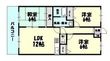 糟屋郡志免町王子1丁目の間取図