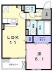 糟屋郡志免町南里6丁目の間取図