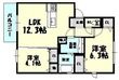 糟屋郡須惠町大字植木の間取図