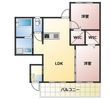 糟屋郡志免町田富3丁目の間取図