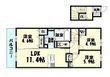 糟屋郡篠栗町津波黒2丁目の間取図