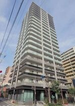 プラウドタワー安堂寺の外観