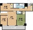 第一玉造マンションの間取図