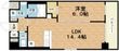 ディアコートオリヴィエの間取図