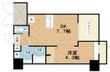 プレジオ難波ASIANの間取図