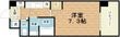 スプランディッド天王寺Ⅲの間取図