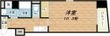 モンサンミッシェル北浜の間取図