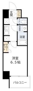 写真：S-RESIDENCE都島Elegant2階の間取図