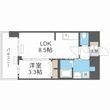 プレサンス四天王寺前夕陽ヶ丘　凛宮の間取図