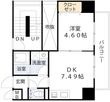 アートレジデンス上町の間取図
