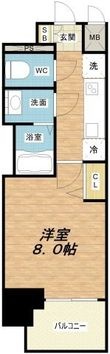 プレサンス大正フレンジの間取図