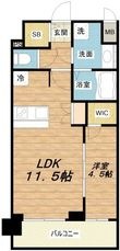 プレサンス大正フレンジの間取図