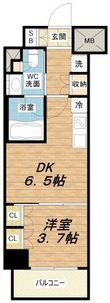 ザ・パークハビオ塚本の間取図