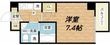 ミュプレ北浜EASTの間取図