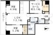 シスネ難波宮の間取図