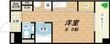 写真:アーバンフラッツ瓦町 6階603の間取図