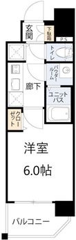 プレサンス野田阪神駅前ザ・プレミアムの間取図