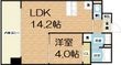 プレジオ大正の間取図