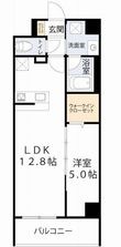 ベルンガーデン勝山北 の間取図