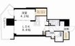 コンフォリア・リヴ本町WEST Qの間取図