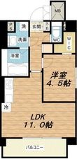 T.Y天六の間取図