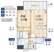 ルフォンプログレ南森町の間取図