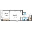Draw上本町の間取図