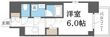 リヴェント難波ウエストの間取図