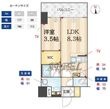 リヴェント難波ウエストの間取図