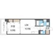 グランセジュール大国町の間取図