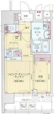 プレリス阿波座Bloomの間取図