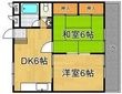 第2千寿ハイツの間取図