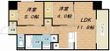 フェリースヴィダ福島の間取図