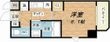 プレサンス上町台クレストの間取図