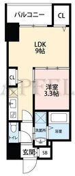 セレニテ本町グランデの間取図