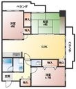 サンヴェールの間取図