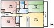 エスポワール豊中宮山の間取図
