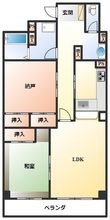 プレスティージ北の岡の間取図