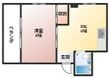 蛍池ホワイトマンションの間取図