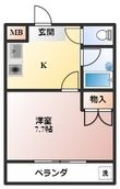 メゾン阪本の間取図