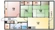 豊中スカイハイツの間取図