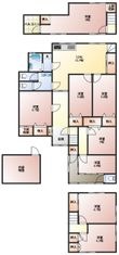 西昆陽3丁目戸建の間取図