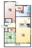 ラ メゾン ド ボヌール 桜塚の間取図