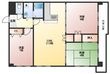 アビタシオンⅡの間取図