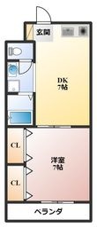チェリーヒル刀根山の間取図