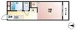 ヴィラージュみのお Aの間取図
